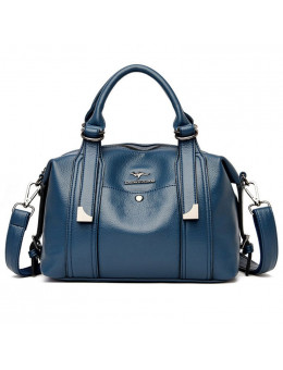 Женская кожаная сумка D8029 BLUE